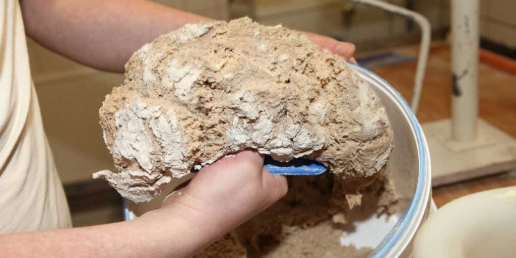 Herstellung Apfel-Korn-Brot
